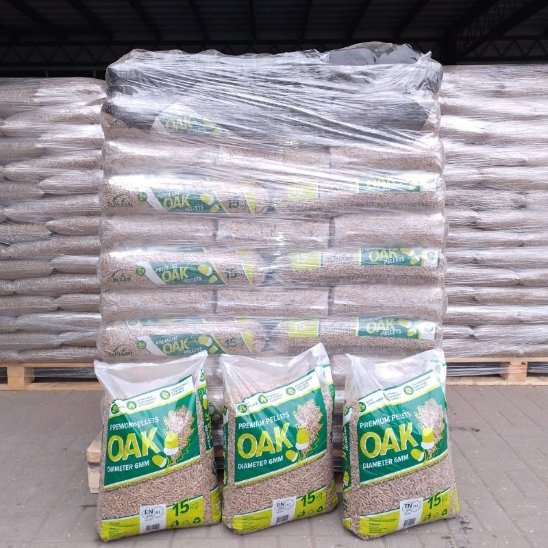 Pellet OAK PREMIUM Dębowy - obrazek 2